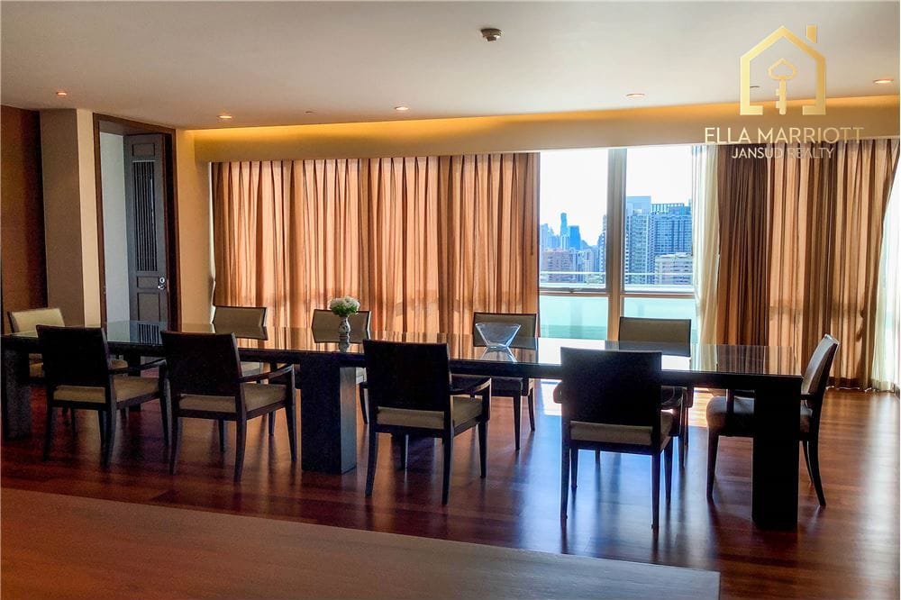 Luxury 550sqm Duplex Sky Villa for Rent near Thonglor BTS - 4+1 Bedrooms 6