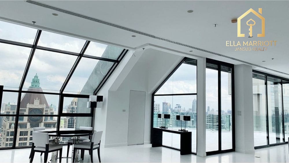 Sathorn Garden Duplex Luxury Penthouse with Panoramic View For Sale 12