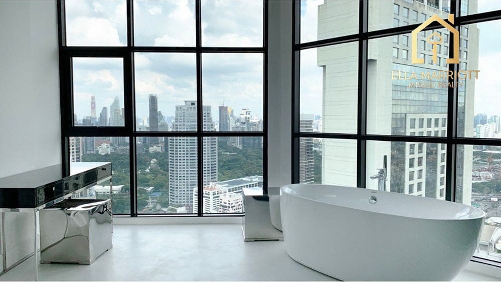 Sathorn Garden Duplex Luxury Penthouse with Panoramic View For Sale 5