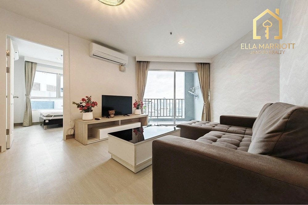 Hoch gelegene 2-Zimmer-Eigentumswohnung (68 m²) im Belle Grand Rama 9 | 11 Gehminuten zur MRT Phra Ram 9 2
