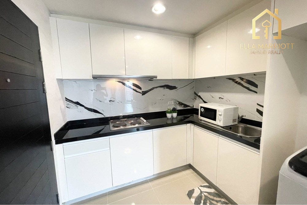 Hoch gelegene 2-Zimmer-Eigentumswohnung (68 m²) im Belle Grand Rama 9 | 11 Gehminuten zur MRT Phra Ram 9 5