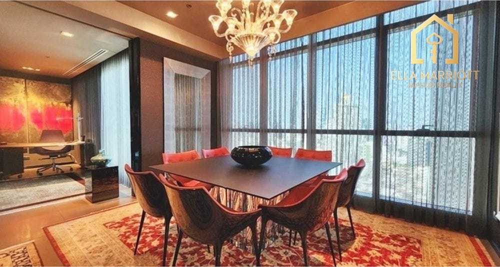 3-Bedroom Condo at The River — 9 min walk to BTS Charoen Nakhon 21