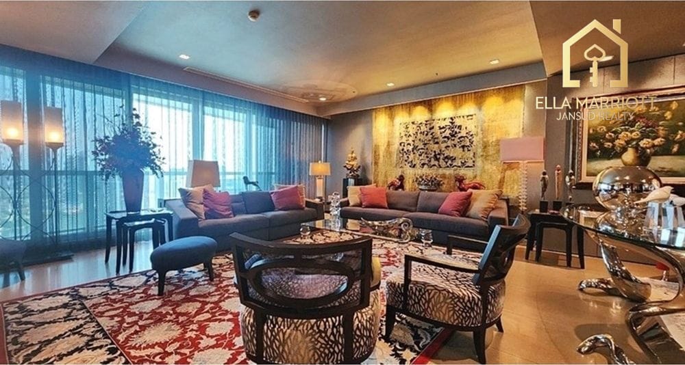3-Bedroom Condo at The River — 9 min walk to BTS Charoen Nakhon 3
