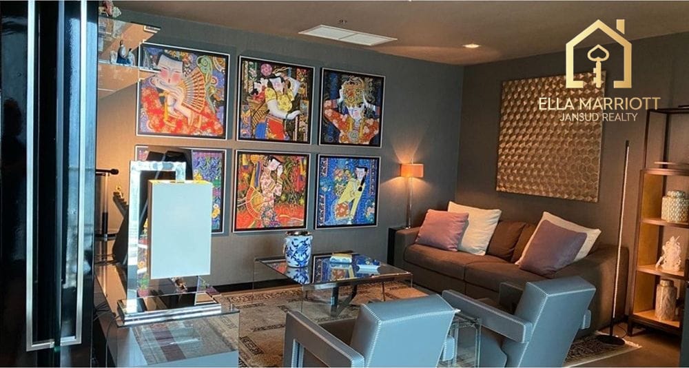 3-Bedroom Condo at The River — 9 min walk to BTS Charoen Nakhon 9