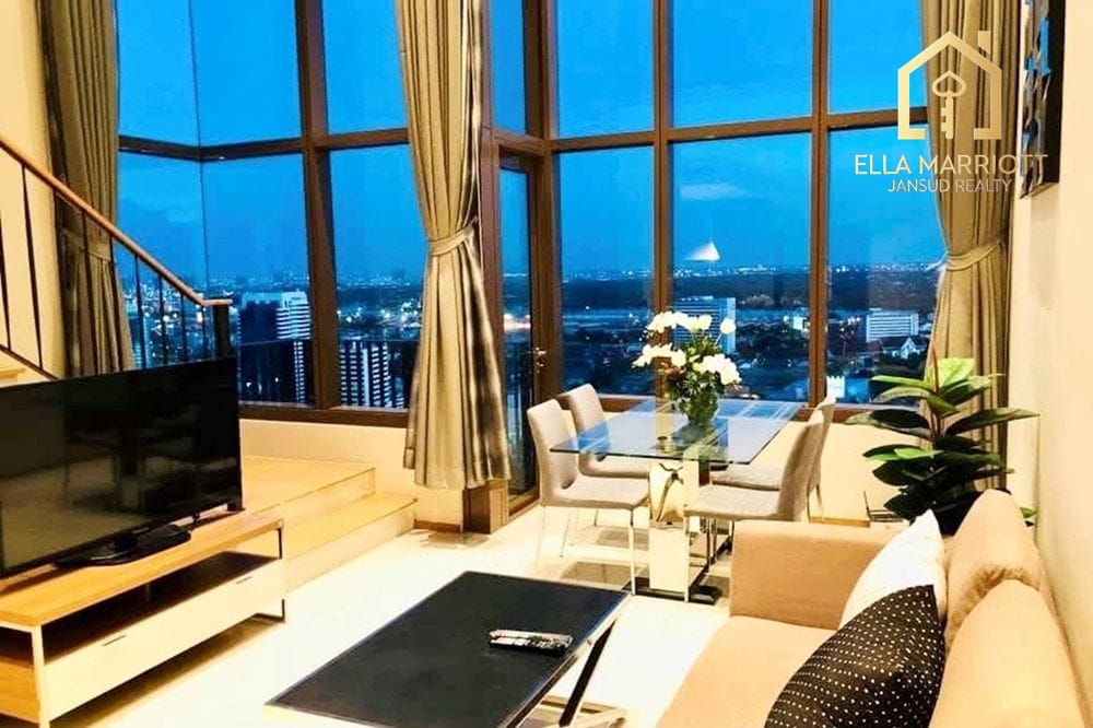 "Experience Urban Luxury in Bangkok's Duplex Retreat" 2