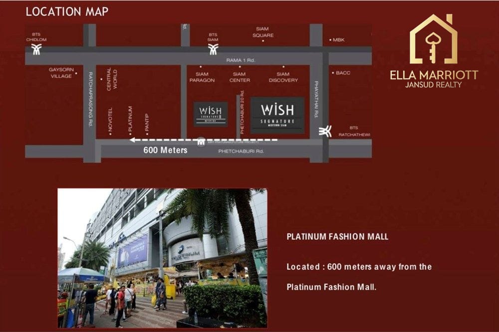 6-Schlafzimmer-Eigentumswohnung im Wish Signature Midtown Siam — 7 Gehminuten zur BTS Ratchathewi 10