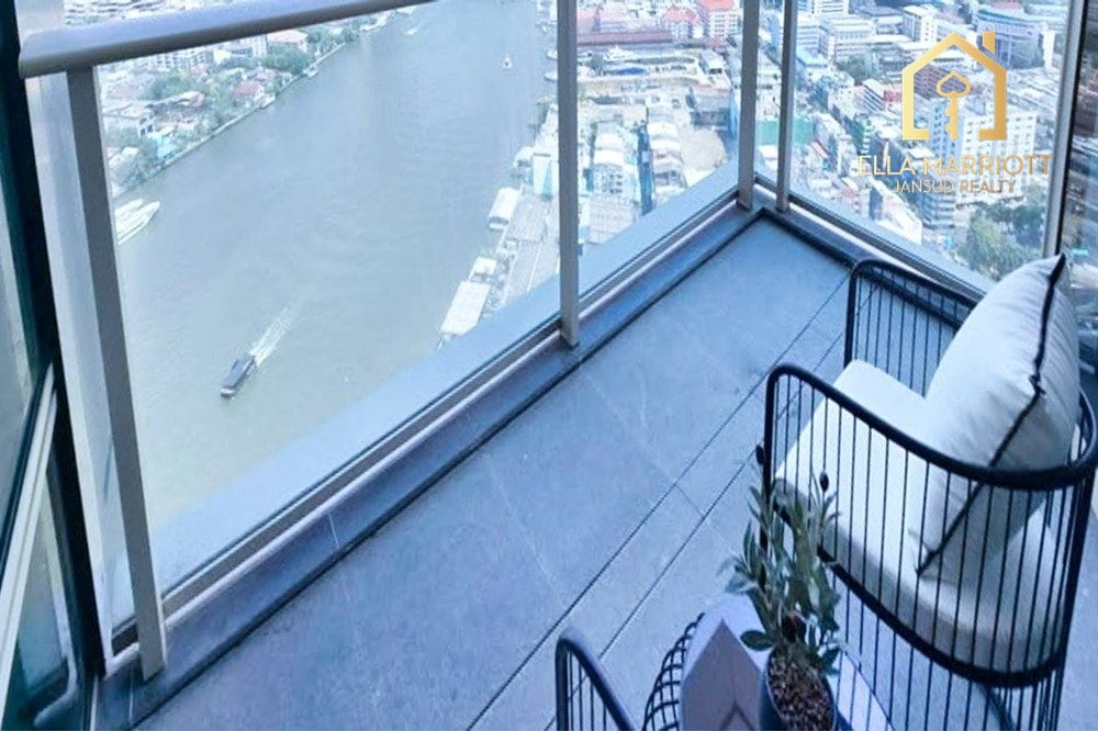 2-Bedroom Condo at Four Seasons Private Residences — 16 min walk to BTS Saphan Taksin 15
