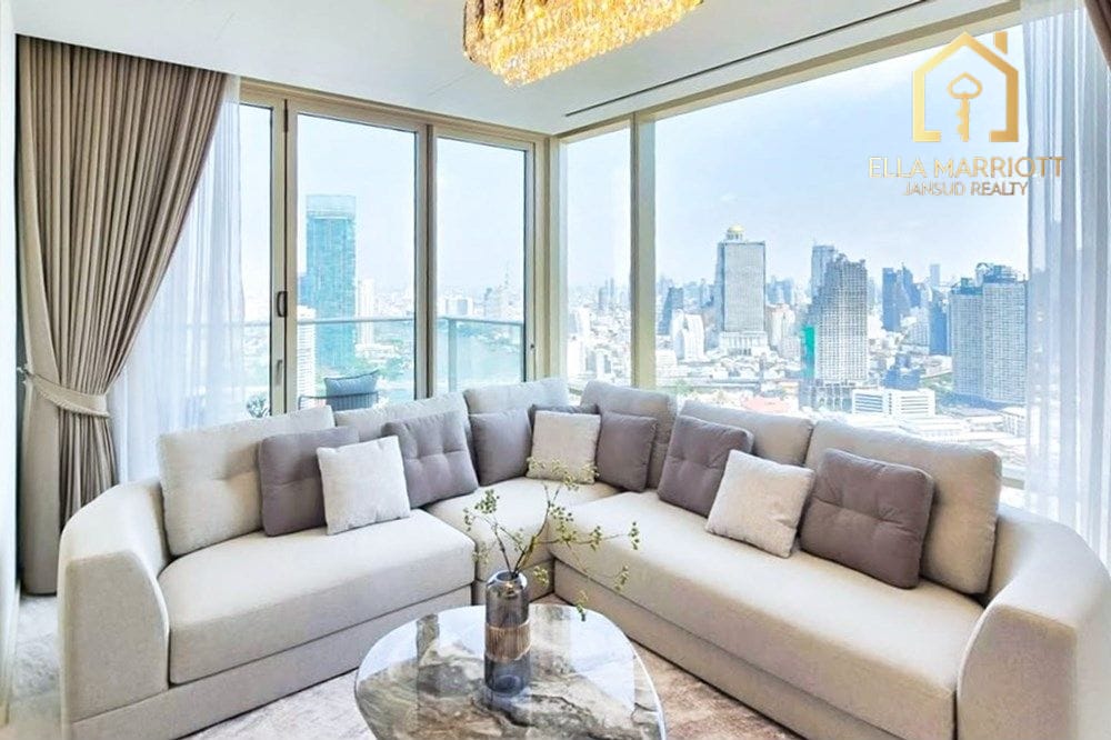 2-Bedroom Condo at Four Seasons Private Residences — 16 min walk to BTS Saphan Taksin 5