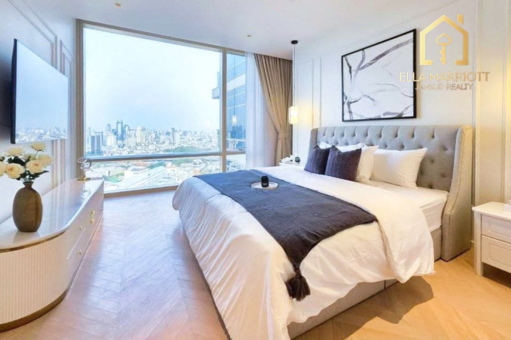 2-Bedroom Condo at Four Seasons Private Residences — 16 min walk to BTS Saphan Taksin 9