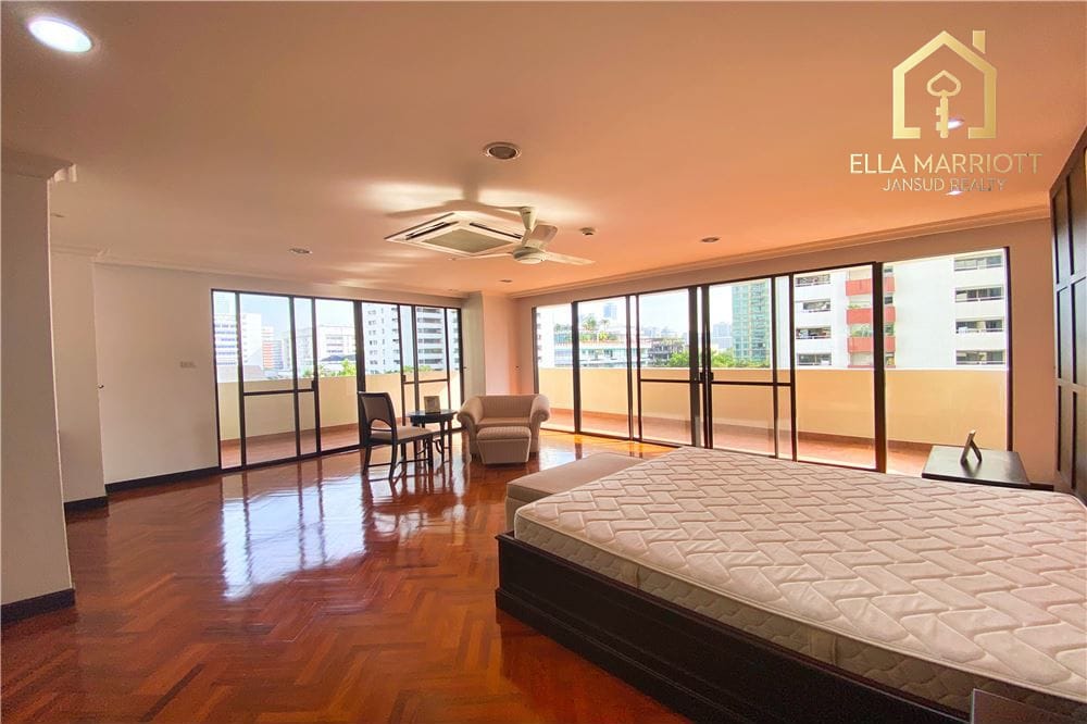 Rent 110K | 330sqm 3BR Apartment | Asoke | Pet-Friendly  | High Fl 7