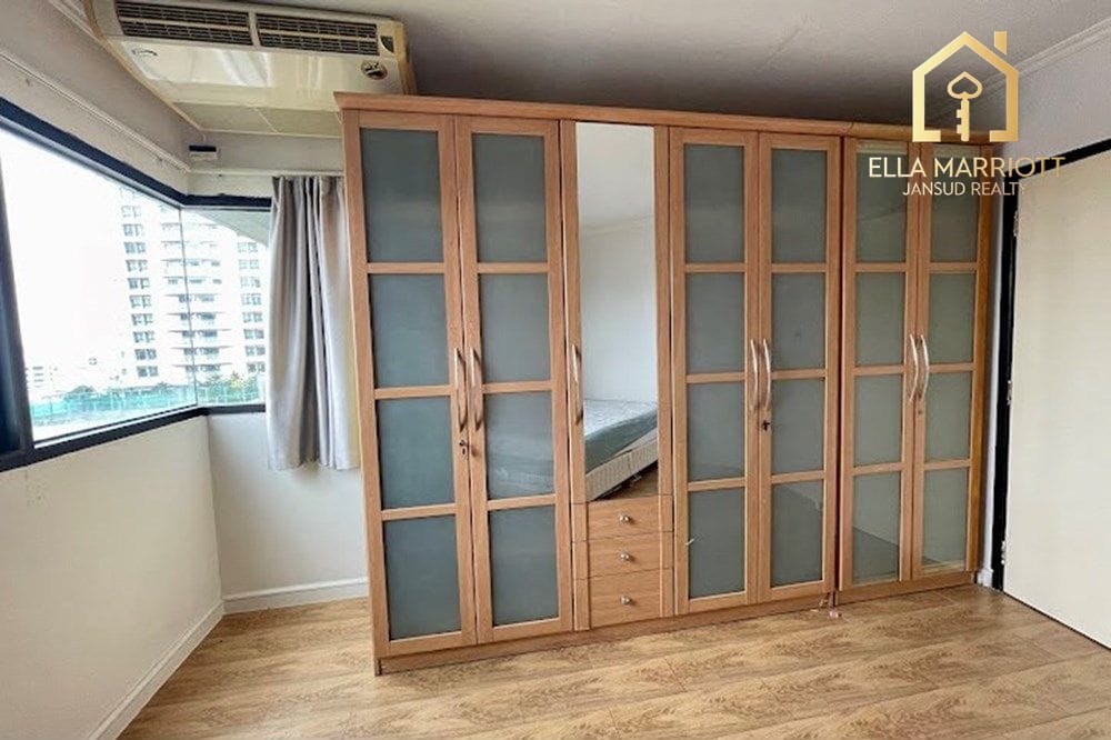 Eigentumswohnung mit 2 Schlafzimmern in Sathorn Gardens — 13 Gehminuten zur MRT Si Lom 10