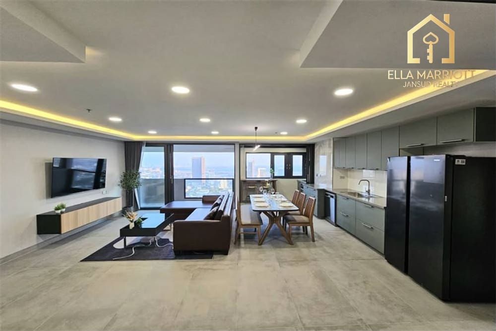 Rent 110K | 38th Fl. Corner 146sqm 3BR | River & Park Views | Near BTS 1