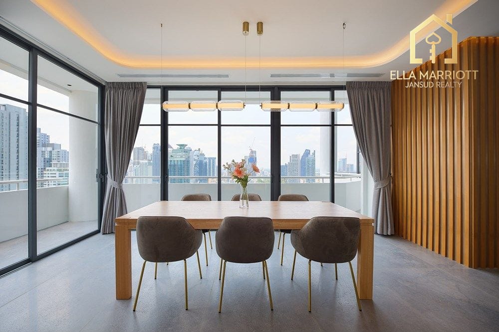 Luxurious 473sqm Duplex Penthouse with Private Jacuzzi in Thonglor, 12 mins Walk to BTS Thong Lo 7