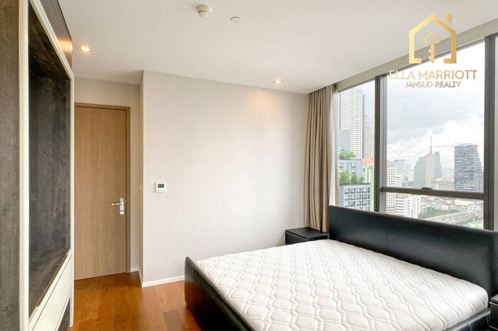 2-Bedroom Condo at The Bangkok Sathon — 2 min walk to BTS Surasak 11