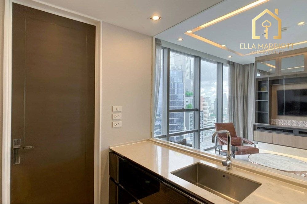 2-Bedroom Condo at The Bangkok Sathon — 2 min walk to BTS Surasak 6