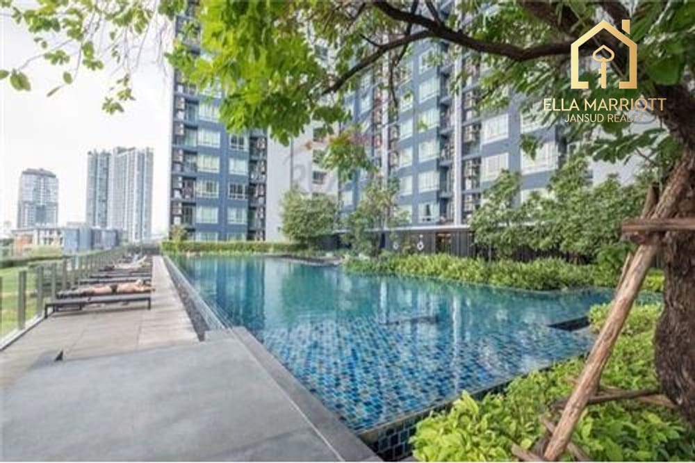 2-Bedroom Condo at The Base Park West Sukhumvit 77 — 16 min walk to BTS On Nut 11