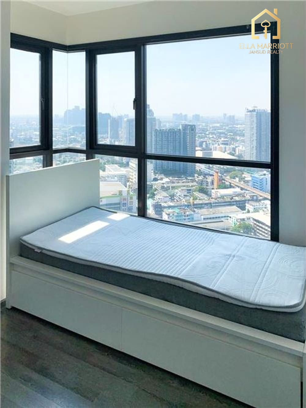2-Bedroom Condo at The Base Park West Sukhumvit 77 — 16 min walk to BTS On Nut 8
