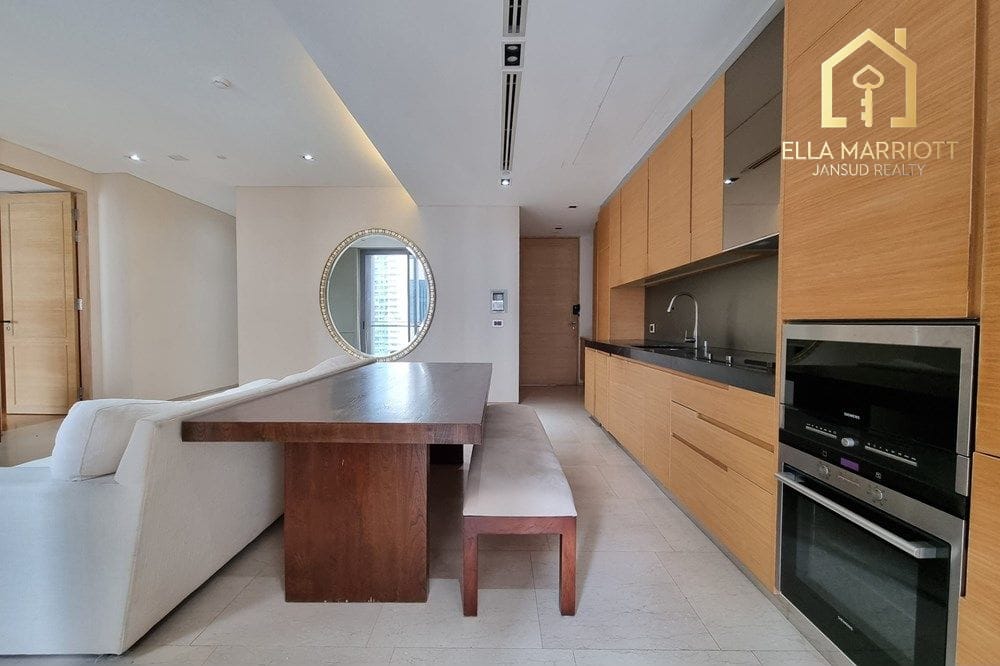 Spacious 2-Bedroom Condo for Rent at Saladaeng Residences 4
