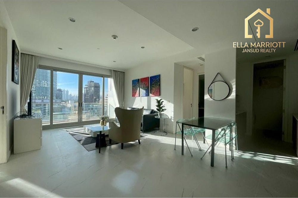 2-Bedroom Condo at 185 Rajadamri — 7 min walk to BTS Ratchadamri 5