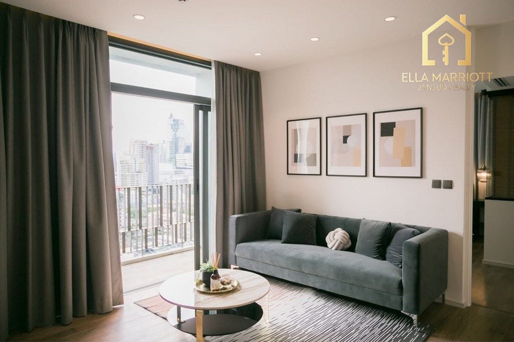 2-Bedroom Condo at MUNIQ Sukhumvit 23 — 4 min walk to MRT 7