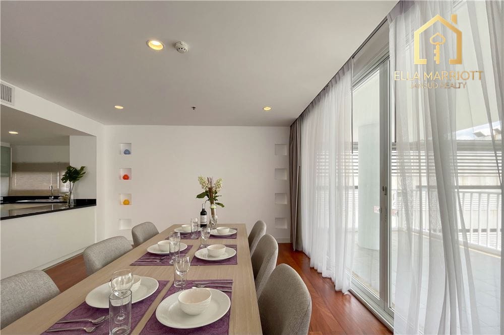 Spacious 3BR Condo for Rent in Ekkamai-Suk 63 | 240sqm | Pet-Friendly Low-Rise 3