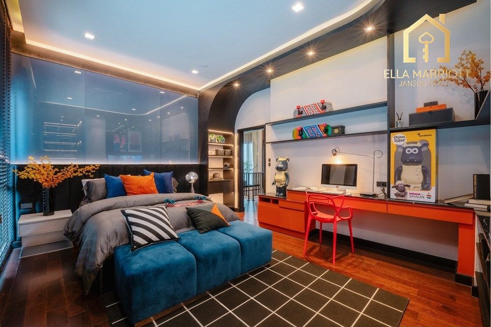Freistehendes Haus mit 4 Schlafzimmern in Ratchaphruek Central WestVille 11