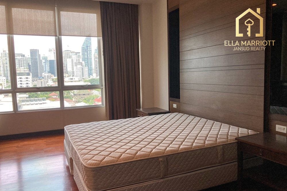 Rent 95K | Massive 245sqm 3+1BR Thonglor Suite | Study Flex 4BR 11