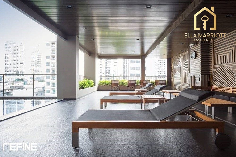 2-Schlafzimmer-Eigentumswohnung im Noble Refine — 5 Gehminuten zur BTS Phrom Phong 10