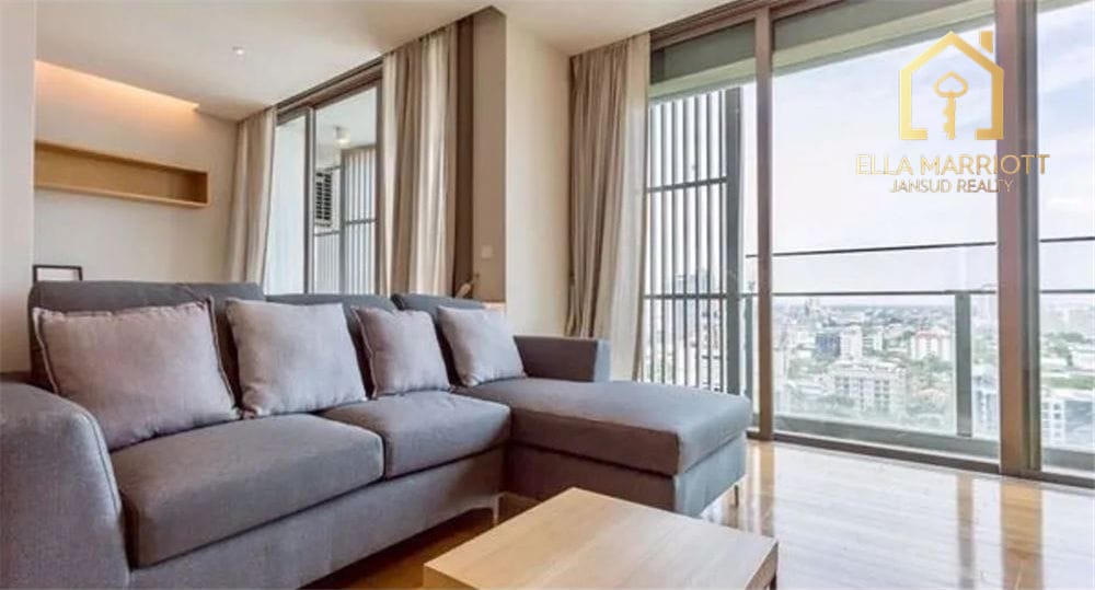 Eigentumswohnung mit 2 Schlafzimmern im Aequa Sukhumvit 49 — 7 Gehminuten zur BTS Thong Lo 4