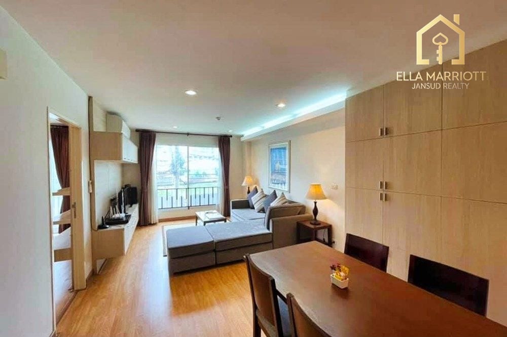 2-Bedroom Condo for Rent at 68K | 105sqm Low-Rise | Cat-Friendly 2