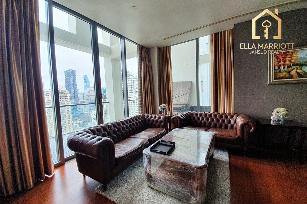 Rent 240K | The Sukhothai Residences | 266sqm 3BR | 2