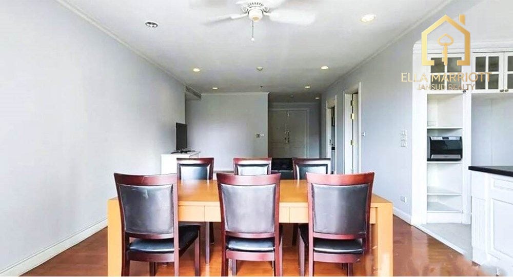 3-Bedroom Condo at Krisna Residence — 7 min walk to MRT Khlong Toei 3