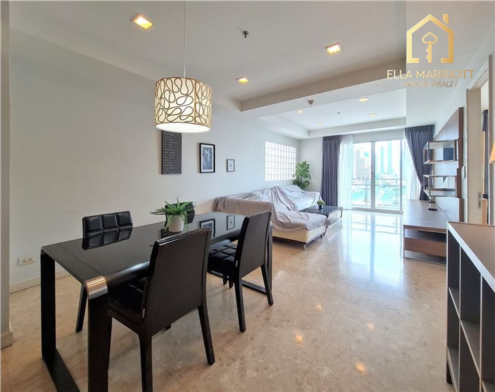 2-SZ-Wohnung zur Miete im Nusasiri Grand | 123m² | 1 Min. Fußweg zur BTS Ekkamai | 75K 2