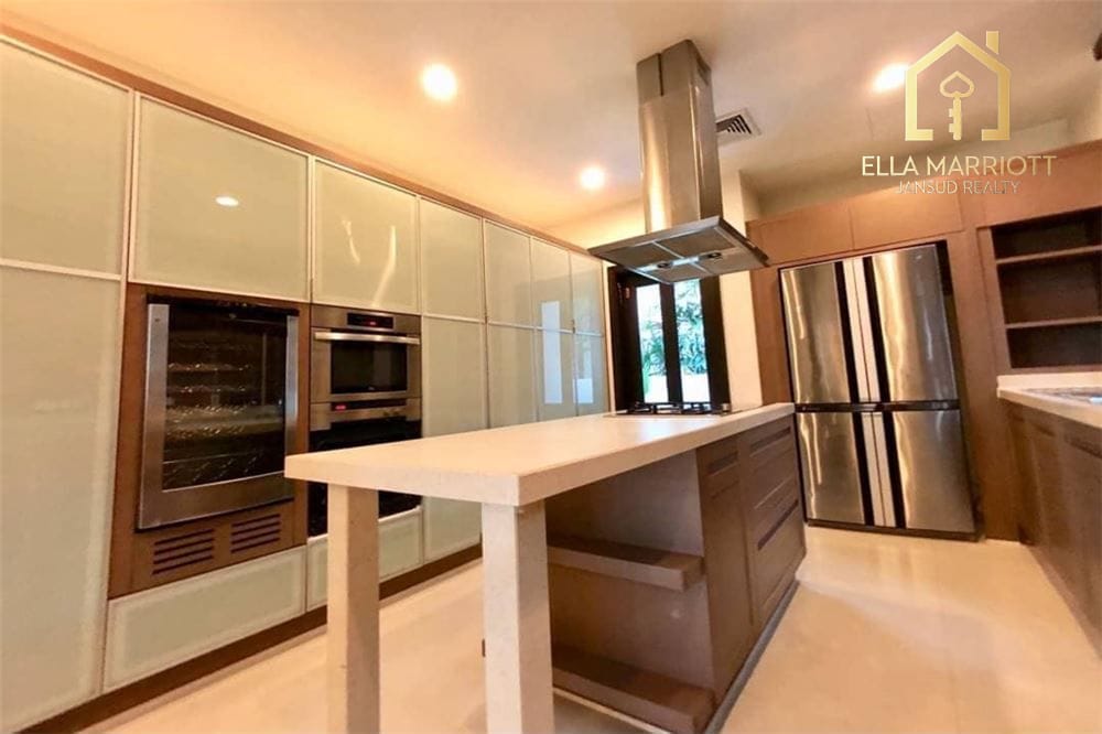 Rent 200K | Spacious 5BR Detached Home in Sathorn Compound with Private Pool & Garden 5