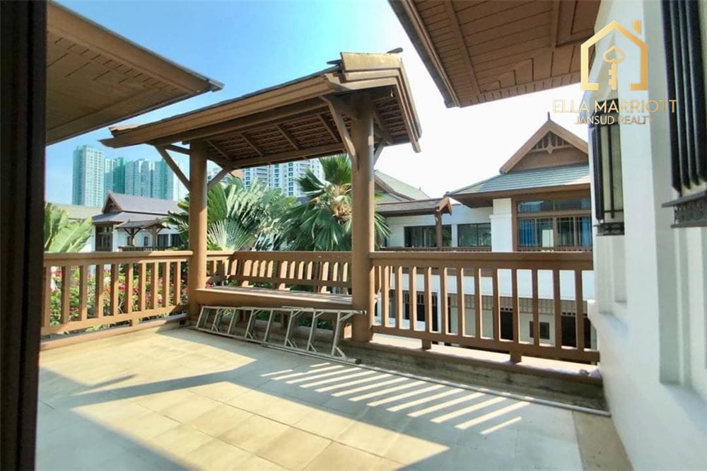 Rent 200K | Spacious 5BR Detached Home in Sathorn Compound with Private Pool & Garden 8