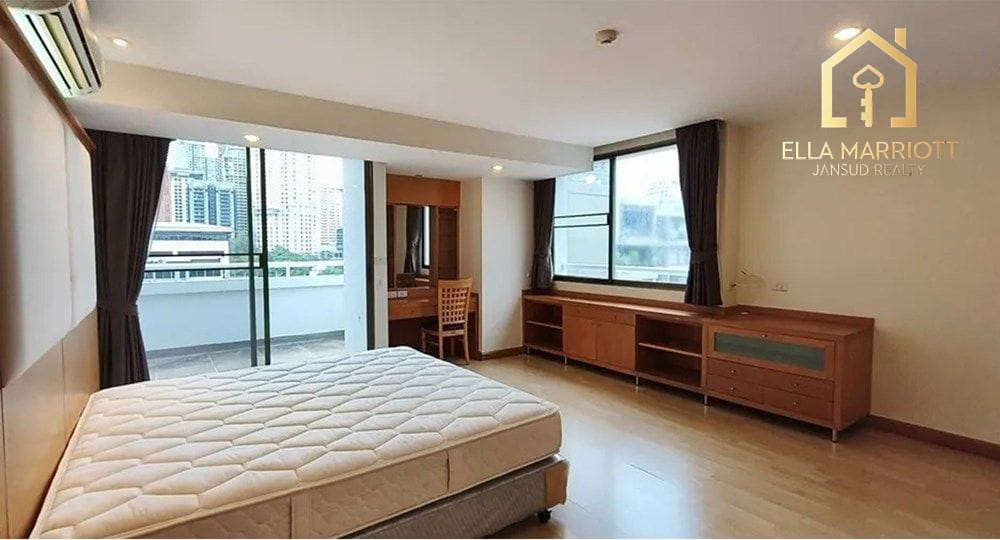 Rent 80K | 147sqm Low-Rise Condo in Lang Suan with Direct Lumphini Park View 10