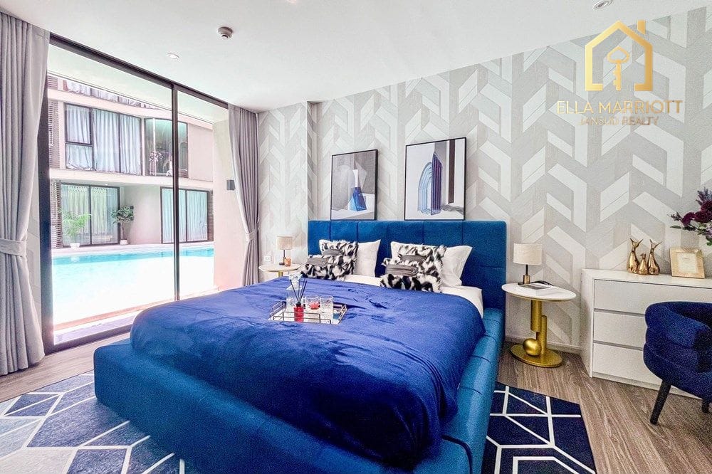 For Rent: 3BR Corner Unit with Pool Access at Fynn Asoke, Sukhumvit 10 4