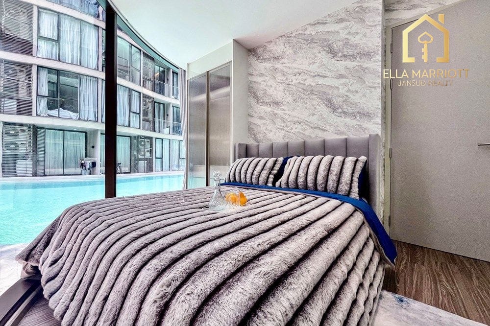 For Rent: 3BR Corner Unit with Pool Access at Fynn Asoke, Sukhumvit 10 6