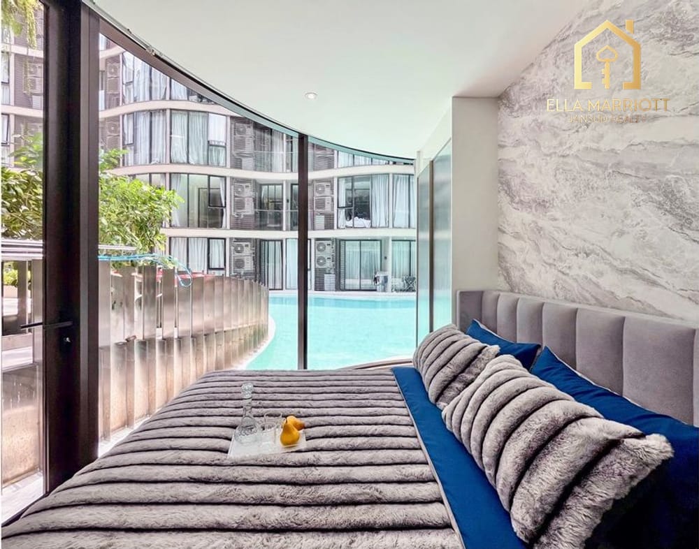 For Rent: 3BR Corner Unit with Pool Access at Fynn Asoke, Sukhumvit 10 7