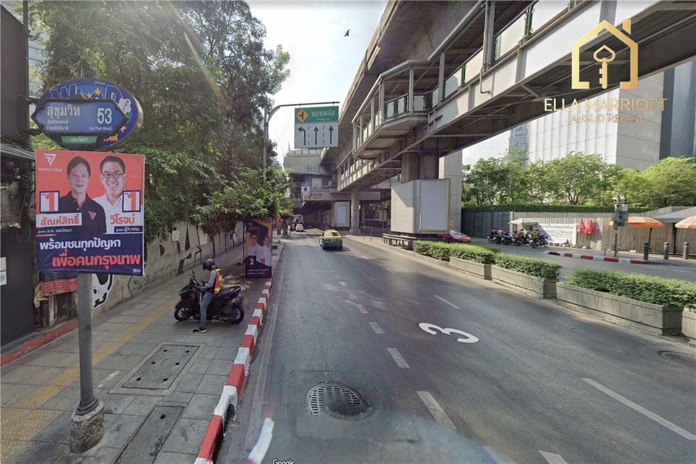 Prime 306 Sq.w. Land for Sale in Sukhumvit 53 Near BTS Thong Lo 1