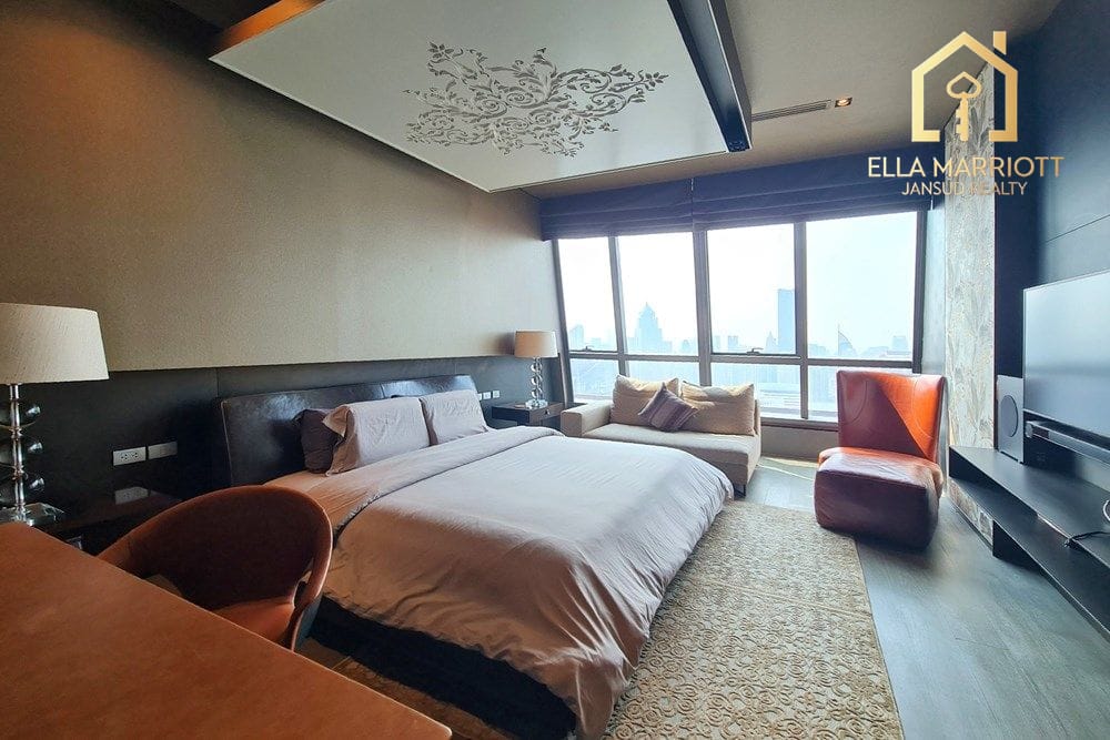 Luxury 3-Bedroom Penthouse with Private Pool Just 4 Mins Walk from BTS Nana 20