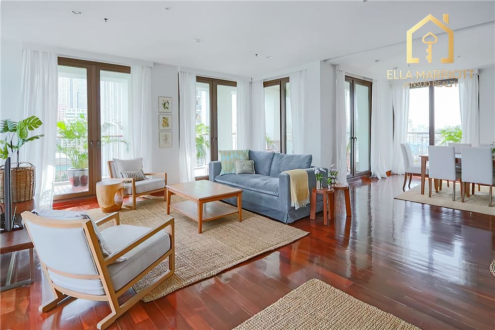 Sathorn Private Floor | 450sqm 4BR | Huge Balconies | Pet Friendly 1
