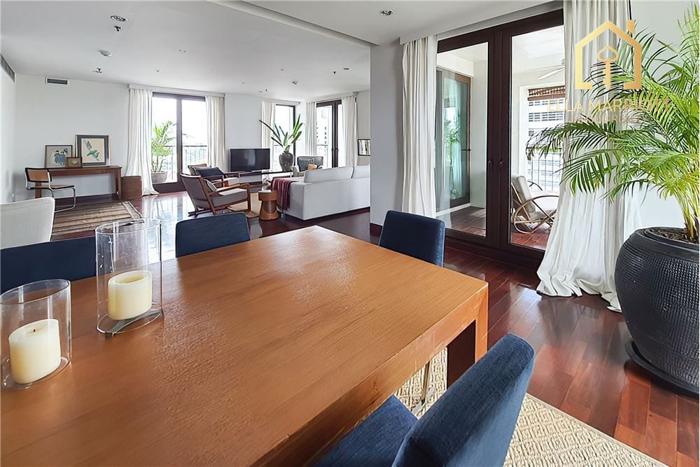 Sathorn Private Floor | 450sqm 4BR | Huge Balconies | Pet Friendly 4