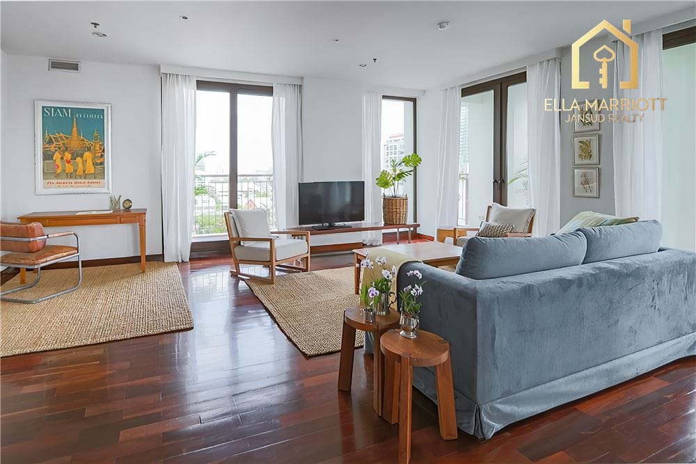 Sathorn Private Floor | 450sqm 4BR | Huge Balconies | Pet Friendly 5