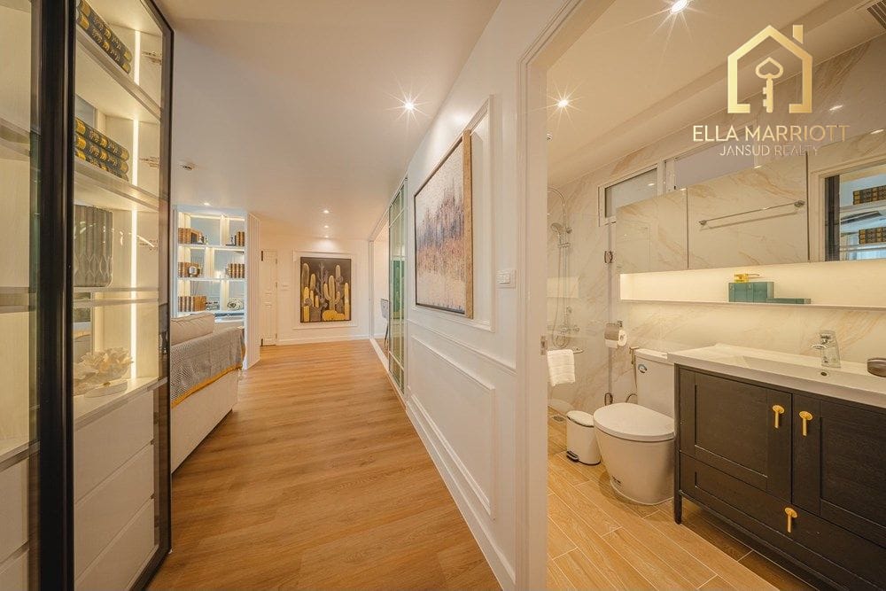 Neu renovierte 90 m² Eigentumswohnung mit 2 Schlafzimmern und privatem Parkplatz in Fortune Town. 11