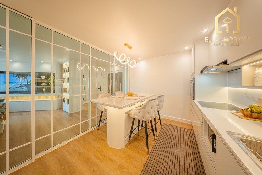 Neu renovierte 90 m² Eigentumswohnung mit 2 Schlafzimmern und privatem Parkplatz in Fortune Town. 5