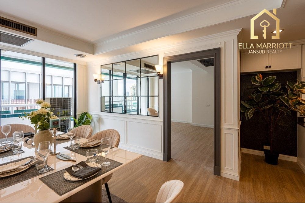 3-Zimmer-Eigentumswohnung in Las Colinas — 2 Gehminuten zur MRT Sukhumvit 7