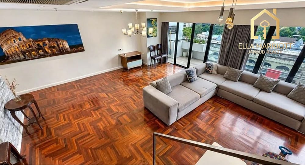 3BR Duplex Condo in Kiarti Thanee Sukhumvit 31 - 16 Mins Walk to MRT Phetchaburi 12