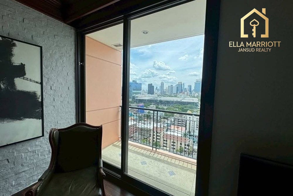 Luxuriöses 3-SZ-Loft im Aguston Sukhumvit 22 | Haustierfreundlich | 16 Gehminuten zur MRT Queen Sirikit 12