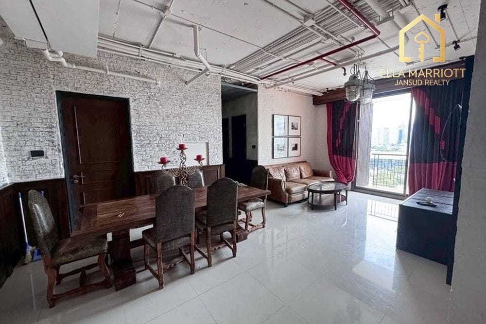 Luxuriöses 3-SZ-Loft im Aguston Sukhumvit 22 | Haustierfreundlich | 16 Gehminuten zur MRT Queen Sirikit 3